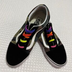 Vans Multicolor Lace Camo Sneakers